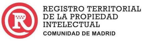 Logotipo del Registro Territorial de la Propiedad Intelectual, Comunidad de Madrid.